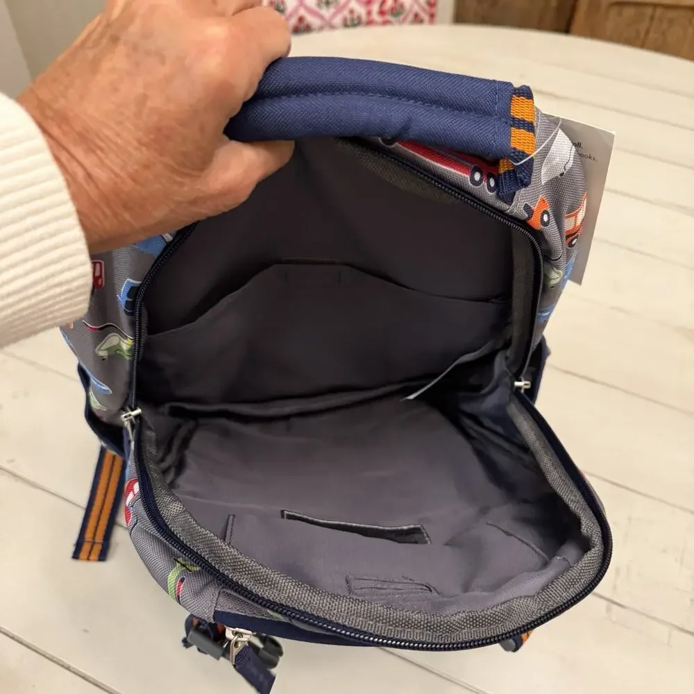 pottery barn kids small backpack Landon Monogram